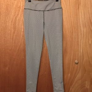 Striped workout pants